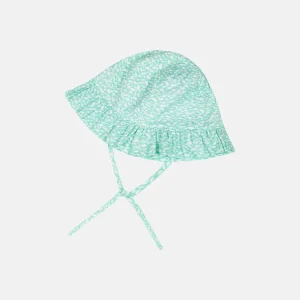 Cappello Liberty Pesciolini Verde Acqua