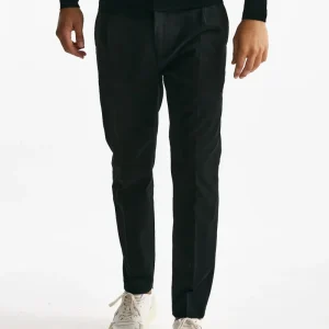 pantalone prince pence in cotone nero